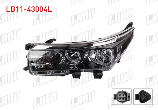 LABO LB11-43004L | Far Sol Elektrikli Motorlu Ledli Toyota Corolla 13 16