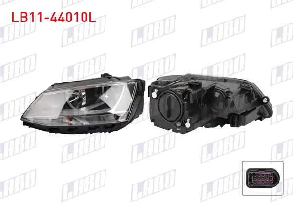 LABO LB11-44010L | Far Sol Motorlu Volkswagen Jetta IV 162 2011
