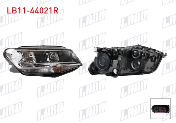 LABO LB11-44021R | Far Sağ Volkswagen Caddy IV Sab Saj 2015 Comfortline