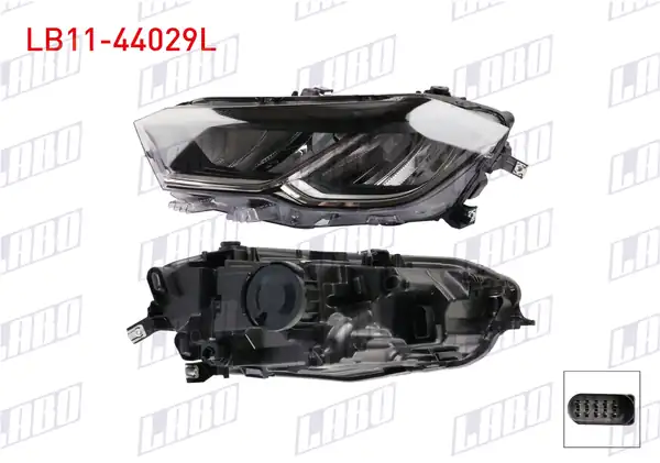LABO LB11-44029L | Far Sol Led Volkswagen Polo VI Aw1 Bz1 Ae1 2018 2025