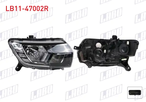 LABO LB11-47002R | Far Sağ Ledli Dacia Sandero Stepway 18