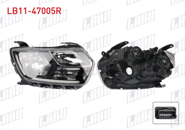 LABO LB11-47005R | Far Sağ Led Dacia Duster 2018