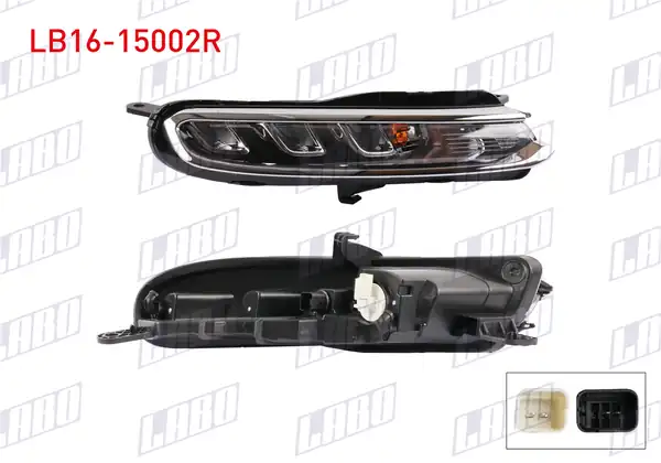 LABO LB16-15002R | Gündüz Farı Sağ Citroen C3 2016 2019