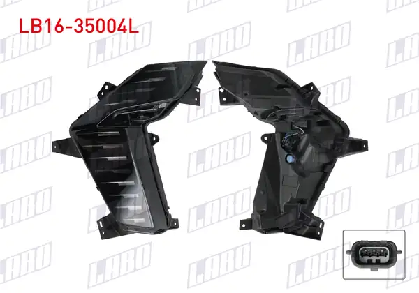 LABO LB16-35004L | Gündüz Farı Sol Ledli Renault Clio V Faz 2 2024