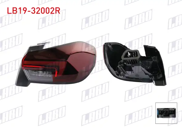 LABO LB19-32002R | Stop Sağ Dış Ledli Opel Corsa F 2019