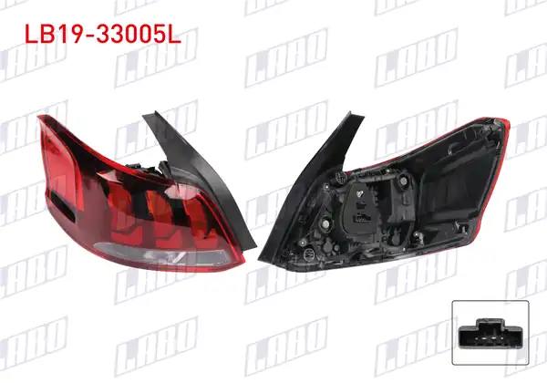 LABO LB19-33005L | Stop Sol Peugeot 301 2017 -