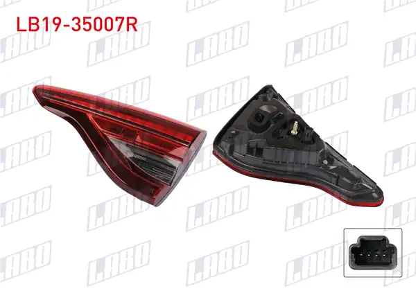 LABO LB19-35007R | Stop Sağ İç Renault Clio V İcon 2021