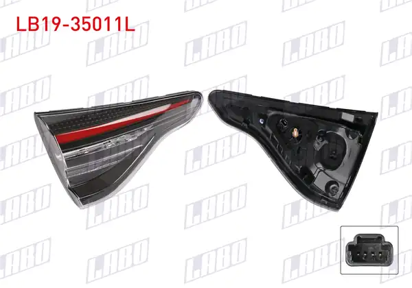 LABO LB19-35011L | Stop Sol İç Ledli Renault Clio V Faz 2 2024