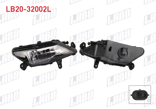 LABO LB20-32002L | Sis Farı Sol Opel Astra K 2020