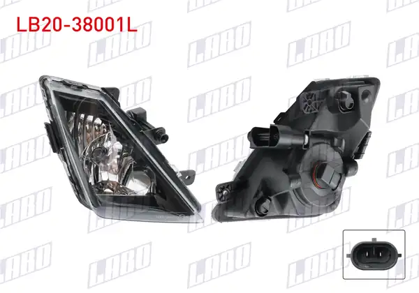 LABO LB20-38001L | Sis Farı Sol Seat Ibiza 2018-2022