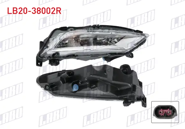 LABO LB20-38002R | Sis Farı Sağ Ledli Seat Leon 2017 2020