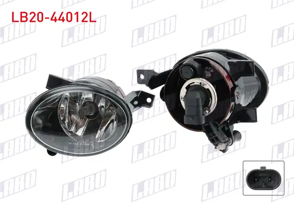 LABO LB20-44012L | Sis Farı Sol Ampullu Volkswagen Golf VI 2009 2013 Touran 2011 2015