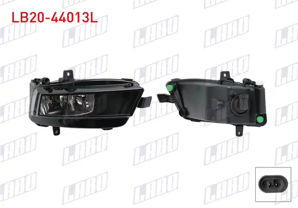 LABO LB20-44013L | Sis Farı Sol Ampullu Volkswagen Golf VII 2013 2016