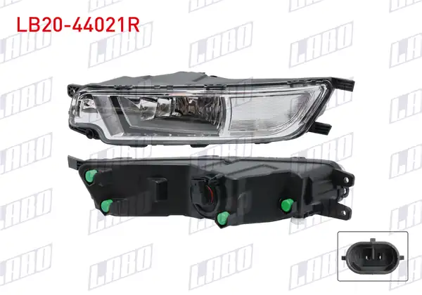 LABO LB20-44021R | Sis Farı Sağ Ampullu Tek Huzmeli Volkswagen Passat B8 2015