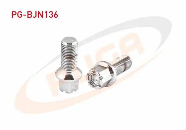 PUGA PG-BJN136 | Bijon Cıvatası Kromajlı Vag Caddy-Golf-Polo-Passat | 10 Adet