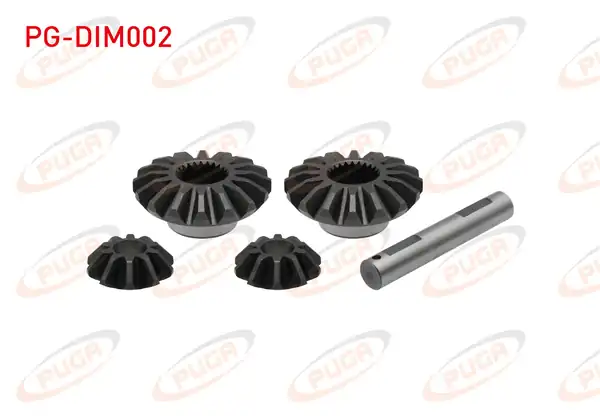 PUGA Pg Dim002 Istavroz Dişli Takım 1 Adet Mil 2 Büyük Dişli 2 Küçük Dişli Fiat Dks