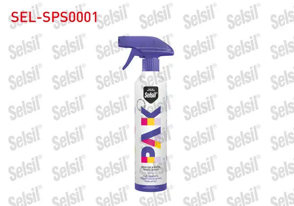 Selsil SEL Sps0001 Pak Kopuk Temizleyici Sprey 500 ML 12 Adet
