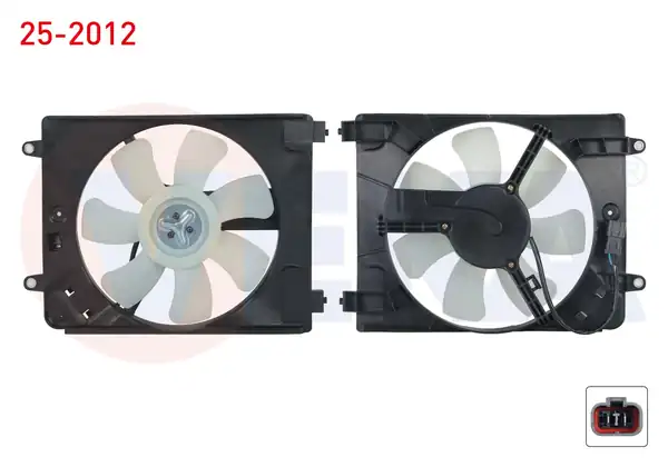 VEKA 25-2012 | Fan Motoru Klima Radyatörü Honda Civic VIII 1 4 Davlumbazlı 2005 2012