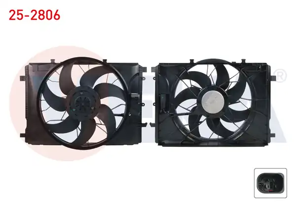 VEKA 25-2806 | Fan Motoru Davlumbazlı Tekli 600w Mercedes C Serisi