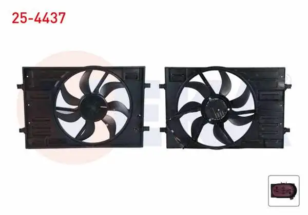 VEKA 25-4437 | Fan Motoru Davlumbazlı Tekli Fan Dıs Cap 438mm Golf VII 1.4 TSI-1.6 TDI 12-/ Passat 1.6 TDI-2.0 TDI 14-/ Touran 2.0 TDI 15-/ A3 1.6 TDI 12-/ Leon 1.4 Ts 12-/ Octavia 1.6 TDI 2.0 TDI 12-/ Superb 1.6 TDI 15 -