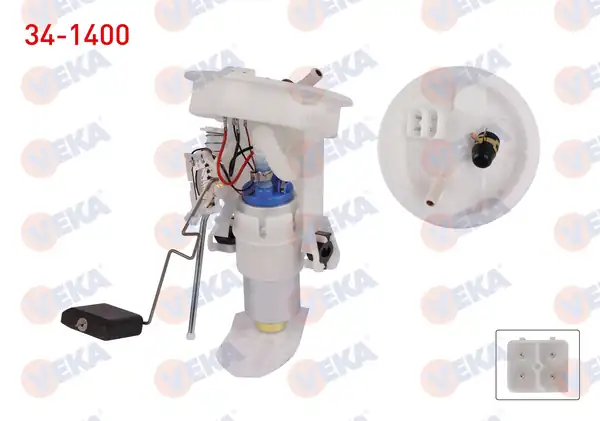VEKA 34-1400 | Yakıt Depo Şamandırası 3 5 Bar Beyaz Bmw 3 Serisi