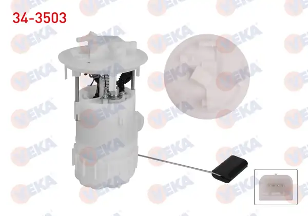 VEKA 34-3503 | Yakıt Depo Şamandırası Tek Çıkış 3 5 Bar Renault Megane II 1 6i 16v 2002 2008 Megane II 1 4 2003 Scenic II 1 6 2003 2006