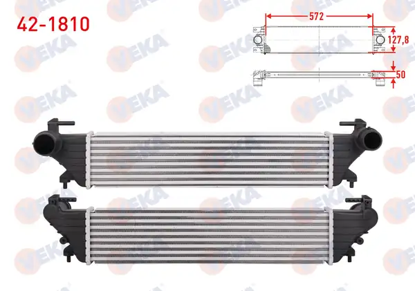 VEKA 42-1810 | Turbo Radyatörü İntercooler Fiat Egea 1 3 Mjt 2015