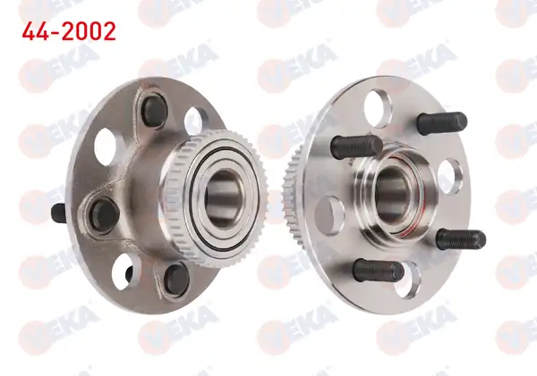 VEKA 44-2002 | Porya Sol Sağ Arka Rulmanlı Honda Civic VII 1 4i 4 Bijon ABS Halkalı 2000 2006