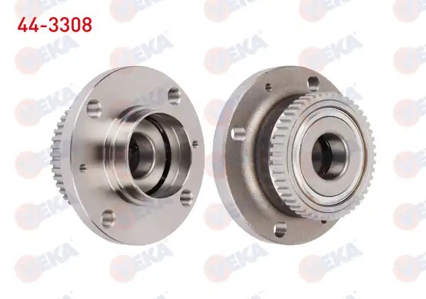 VEKA 44-3308 | Porya Sol-Sağ Arka Rulmanlı Peugeot Partner (5,5F) 1.9 D 4 Bijon ABS li 48 Dıs 1996-2008