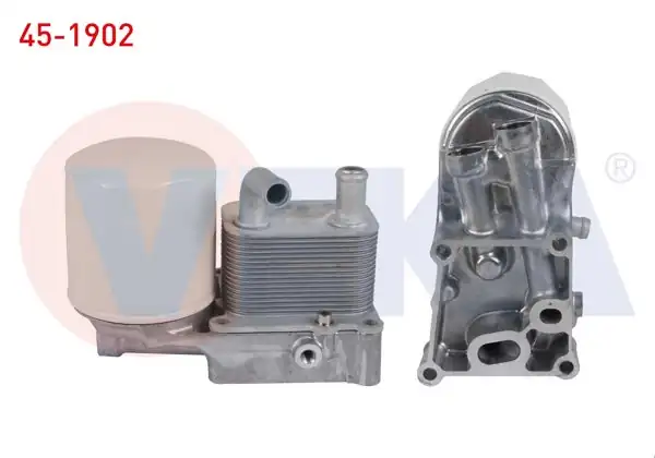 VEKA 45-1902 | Yağ Soğutucusu Komple Atom Fıltrelı Cap 8 mm Ford Transit Connect 1.8 TDCI 75 Ps-90 Ps 2002-2014 / Focus I-II 1.8 TDCI 75 Ps-90 Ps 1998-2011 / Focus C-Max 1.8 TDCI 75 Ps-90 Ps 2003-2007