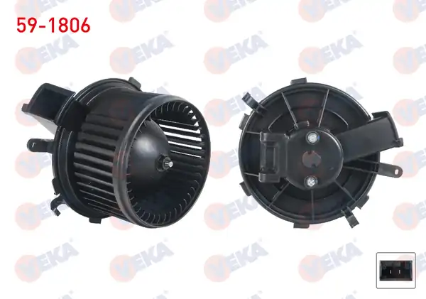 VEKA 59-1806 | Kalorifer Motoru Fiat Ducato 2006 2014 Peugeot Boxer III 2006 2014 Citroen Jumper III 2006 2014