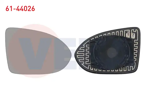 VEKA 61-44026 | Ayna Camı Sağ Isıtmalı VW Passat 2015 -