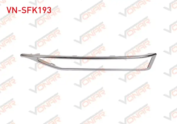 VONAR Vn Sfk193 Sis Far Kapağı Üst Çıtası Krom Sağ Super B 2020