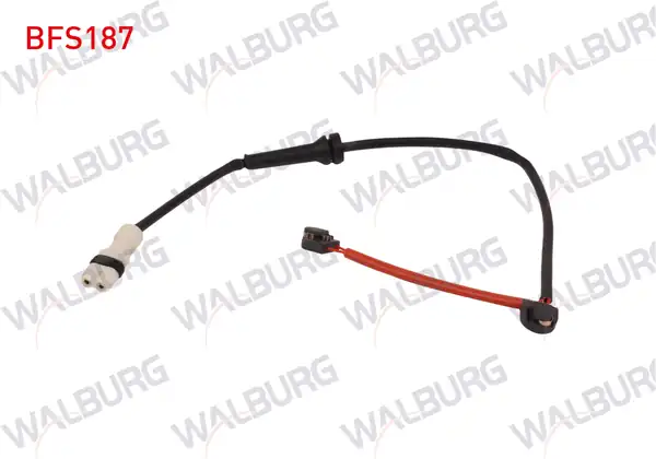WALBURG BFS187 | Balata İkaz Kablosu Arka Sol Sağ 510mm Porsche Boxster 987 2004 2012 Cayman 987 2006 2009