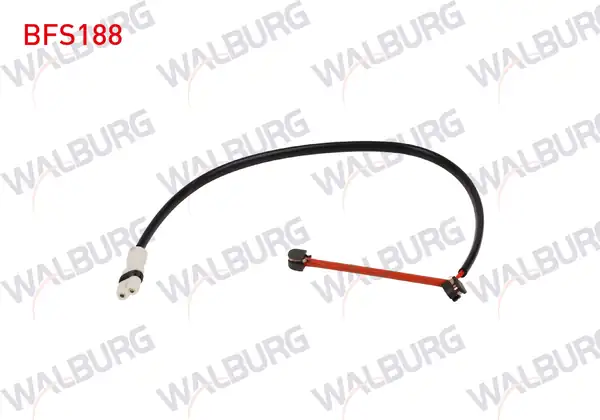 WALBURG BFS188 | Balata İkaz Kablosu Ön Sol Sağ 557mm Porsche 911 Carrera Targa Tavan Turbo S 1998 2012