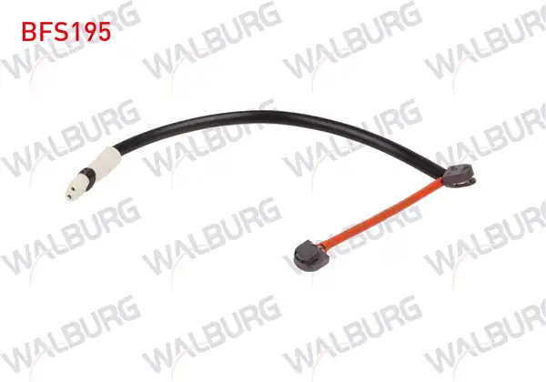 WALBURG BFS195 | Balata İkaz Kablosu Ön Sağ 375mm Porsche Cayman 987 2005 2012 Boxster 987 2004 2012