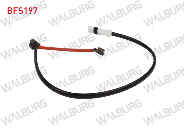 WALBURG BFS197 | Balata İkaz Kablosu Ön Sol Sağ 560mm Porsche 911 996 997 1998 2012