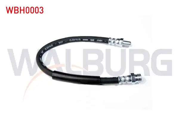WALBURG WBH0003 | Fren Hortumu Ön Sol Sağ 330mm Uzun Tip M 131 Dks Ym 1996 2 Adet