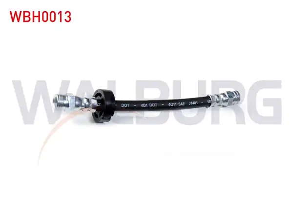 WALBURG WBH0013 | Fren Hortumu Arka Sol Sağ 190mm Fiat Albea 2003 Fiat Palio 178bx 178dx 1996 2005 2 Adet