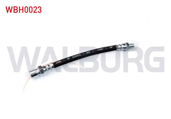 WALBURG WBH0023 | Fren Hortumu Arka Sol Sağ 160mm Kısa Fiat 124 1966 1985 Fiat 131 1979 1993 2 Adet