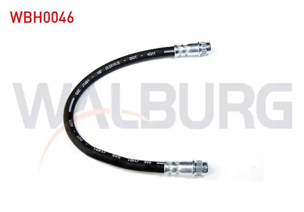 WALBURG WBH0046 | Fren Hortumu Arka Sol Sağ 290mm Dacia Solenza 2003 2 Adet