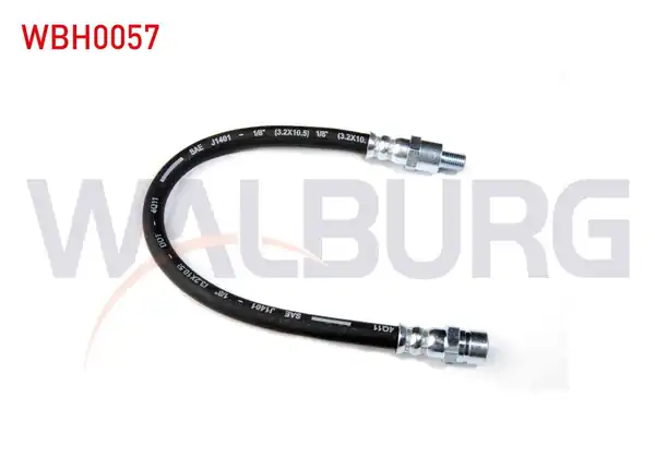 WALBURG WBH0057 | Fren Hortumu Arka Sol Sağ 270mm Renault R12 1971 2000 2 Adet