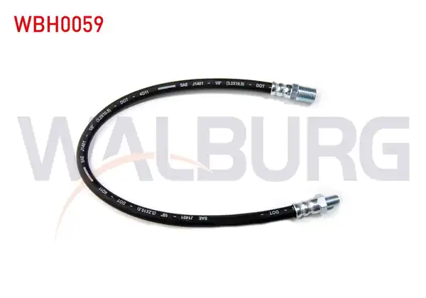WALBURG WBH0059 | Fren Hortumu Ön Sol Sağ 460mm Peugeot J9 1980 1988 2 Adet