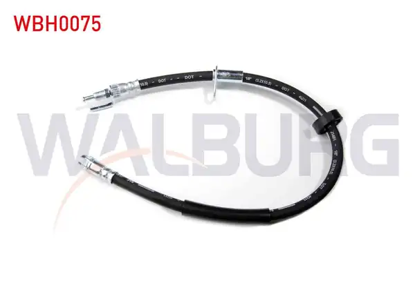 WALBURG WBH0075 | Fren Hortumu Ön Sol Sağ 480mm Peugeot 207 2 Adet