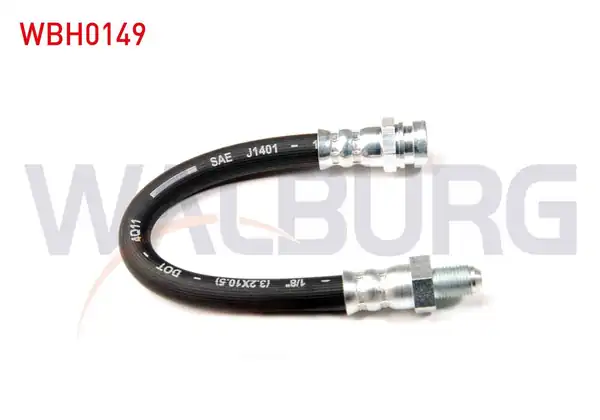 WALBURG WBH0149 | Fren Hortumu Ön Sol Sağ 160mm Kısa Hyundai H1 1997 2008 Hyundai H100 1993 2004 Hyundai H100 Kamyonet 1993 2004 2 Adet