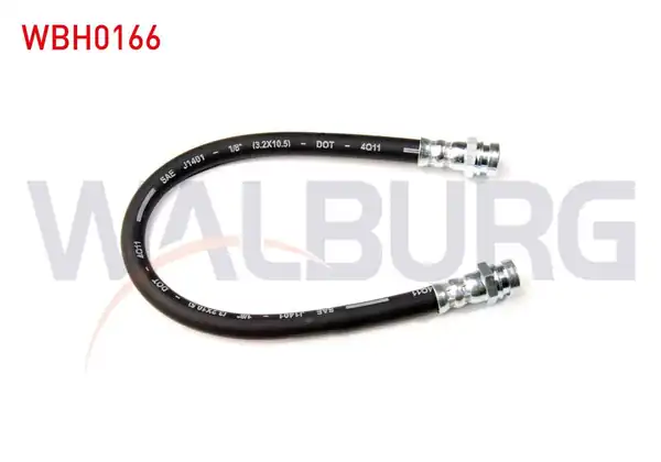 WALBURG WBH0166 | Fren Hortumu Ön Sol Sağ 330mm Kia Ceres 1992 1999 2 Adet