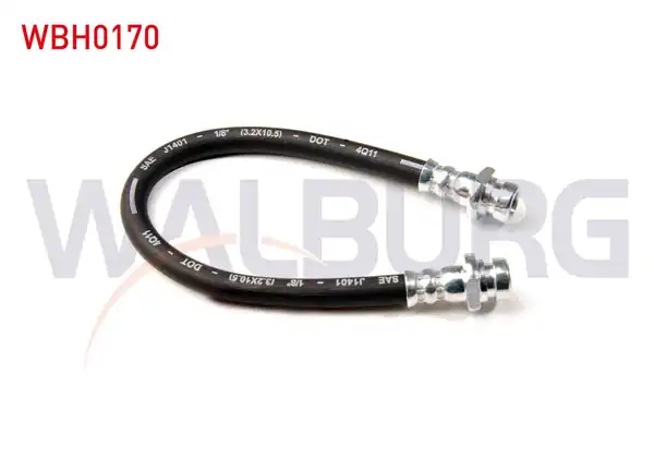 WALBURG WBH0170 | Fren Hortumu Arka Sol Sağ 290mm Toyota Corolla 2 Adet
