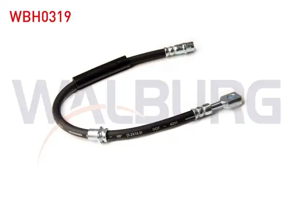 WALBURG WBH0319 | Fren Hortumu Ön Sol Sağ 380mm Opel Astra G F69 1998 2005 Opel Zafira A 1999 2005 2 Adet