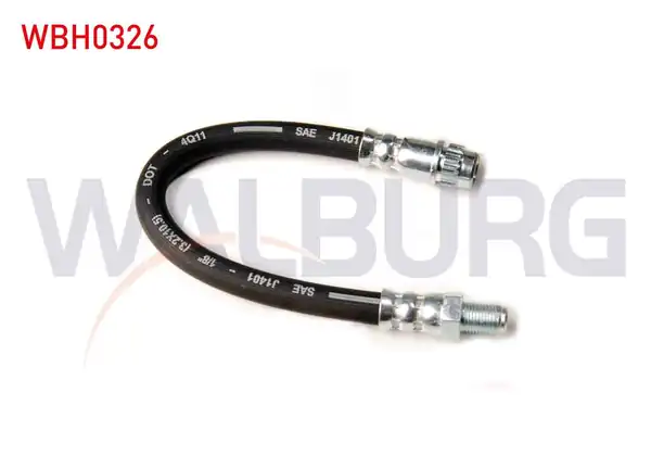 WALBURG WBH0326 | Fren Hortumu Arka Sol Sağ 210mm Opel Corsa C 2000 2006 Opel Tigra B 2004 2 Adet