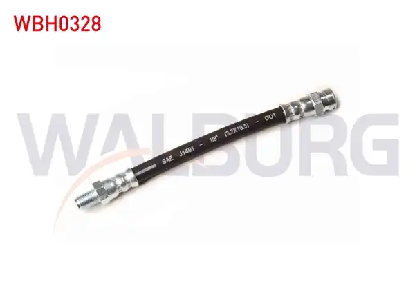 WALBURG WBH0328 | Fren Hortumu Arka Sol Sağ 140mm Alfa Romeo Mıto 2 Adet